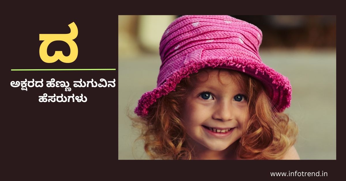 ದ ಅಕ್ಷರದ ಹೆಣ್ಣು ಮಗುವಿನ ಹೆಸರುಗಳು