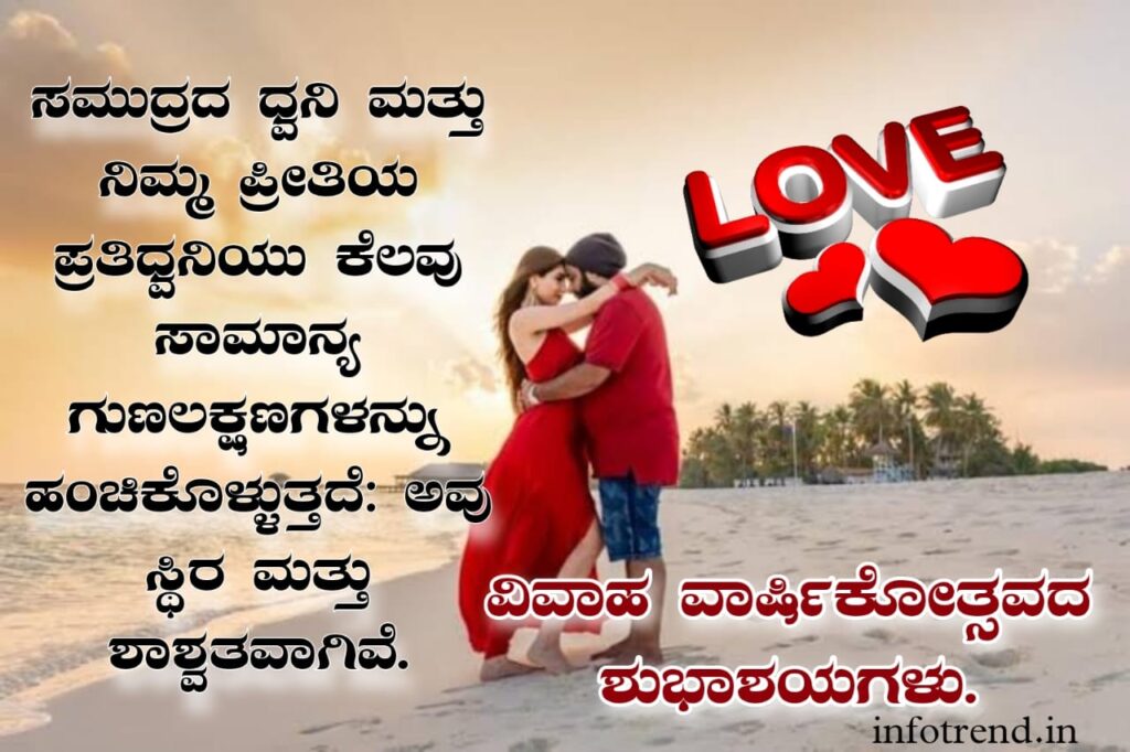 Anniversary Wishes For Husband in Kannada