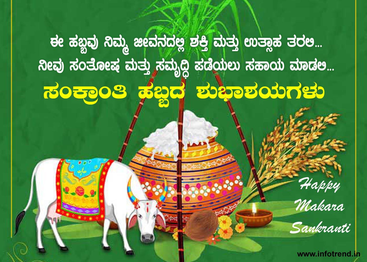 Sankranti Wishes in Kannada