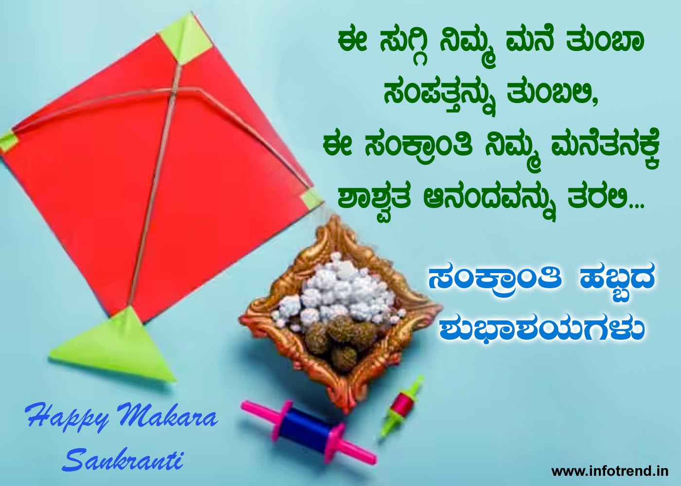 Sankranti Wishes in Kannada
