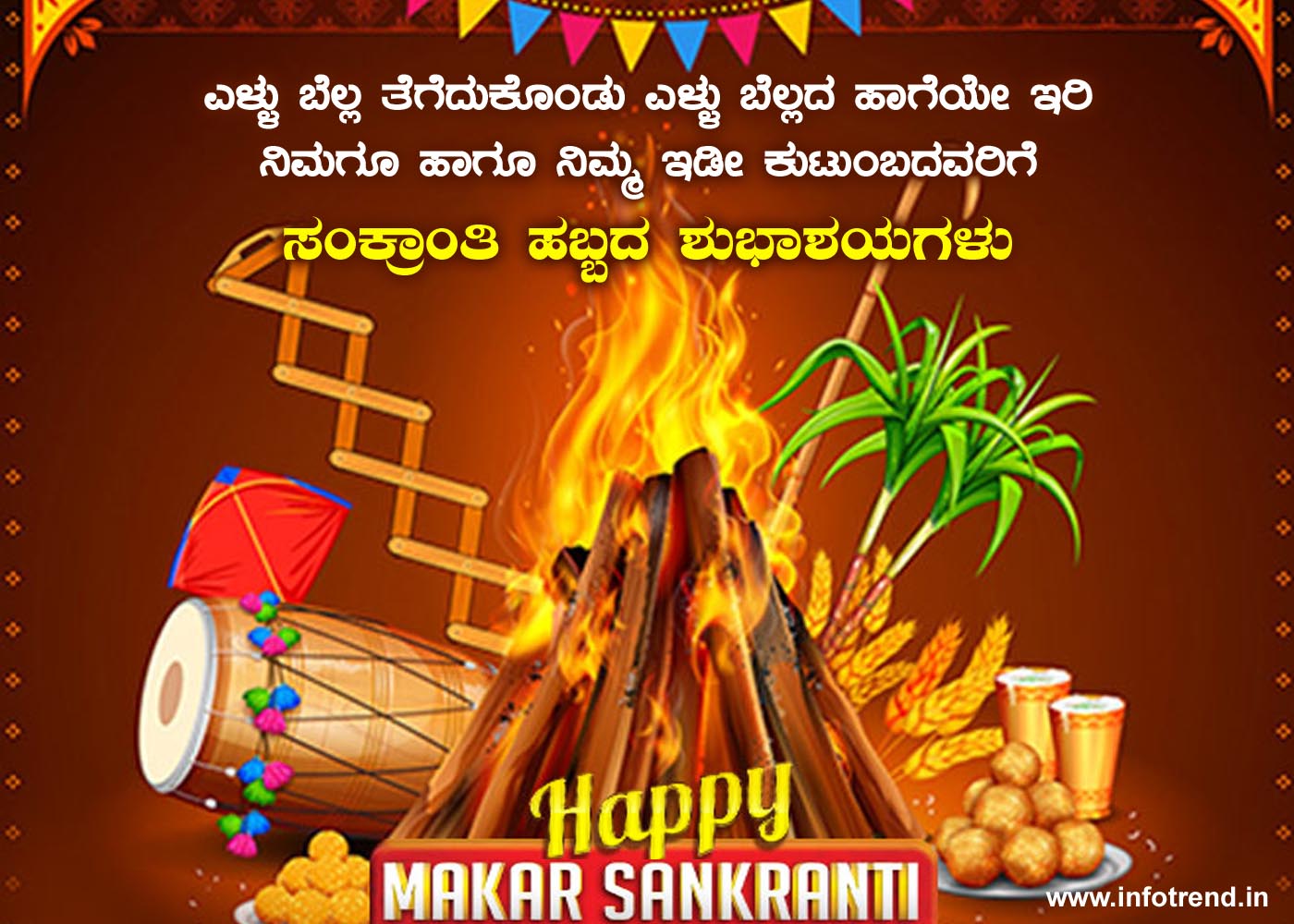 Sankranti Wishes in Kannada