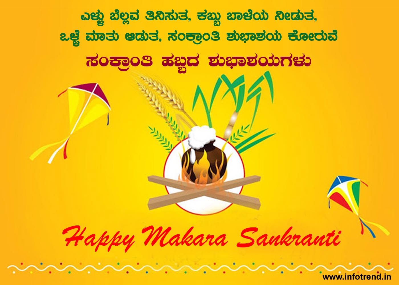 Sankranti Wishes in Kannada